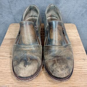 Freebird MASON Size 9 Leather Shoes Distressed Steampunk‎ Boroque Paris London